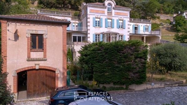 Demeure bourgeoise emblématique de la cité thermale de Vals les Bains