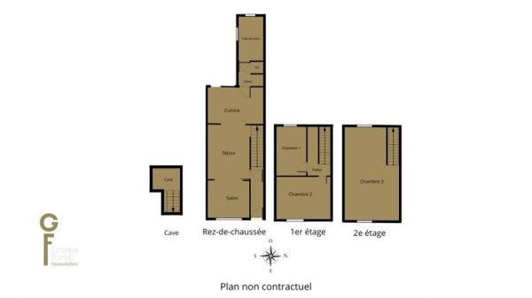 Maison mitoyenne 2 côtés Wasquehal 111 m²