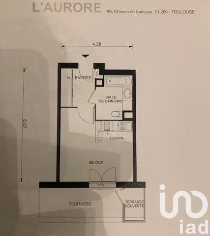 Appartement à vendre 1 pièce 27 m² Toulouse