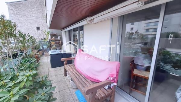 Appartement T4 avec terrasse, centre Niort