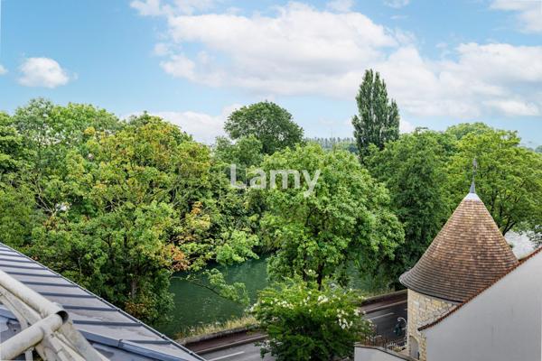 Penthouse 6 pieces - dernier etage terrasse avec vue marne