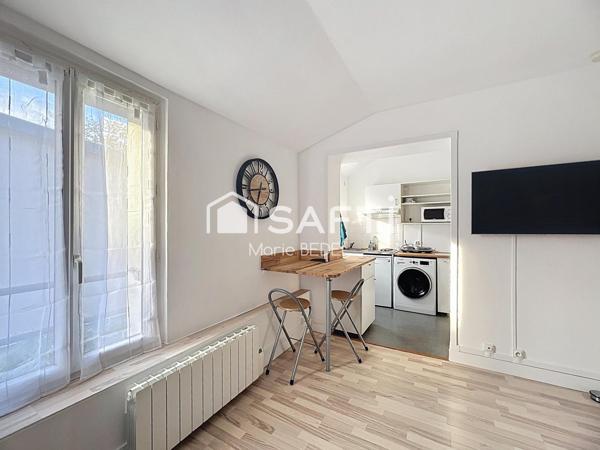 Chaville centre ville. Studio de 21 m² + cave.