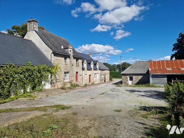 NEULLIAC (56) maison 4 pièces avec jardin et dépendances