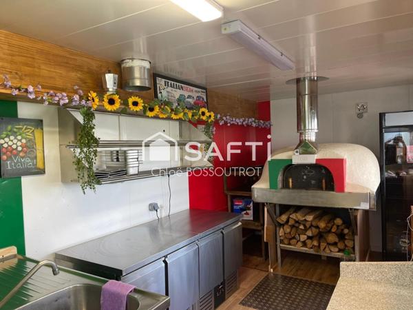 FDC Kiosque à pizzas feu de bois / Snack de 33.86 M2 Avrillé