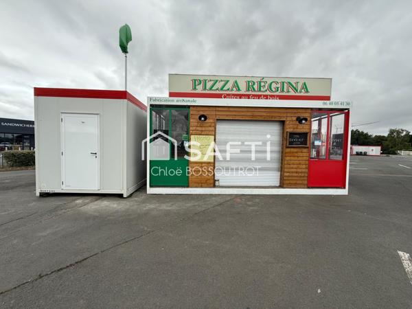 FDC Kiosque à pizzas feu de bois / Snack de 33.86 M2 Avrillé