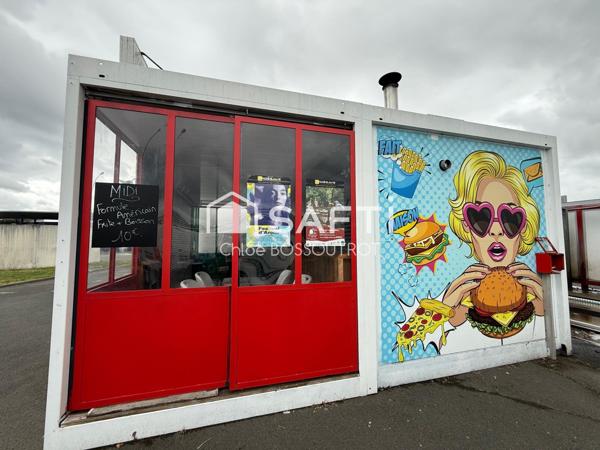 FDC Kiosque à pizzas feu de bois / Snack de 33.86 M2 Avrillé
