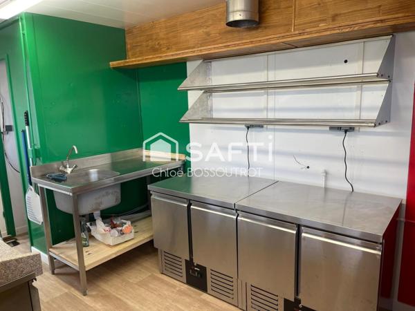 FDC Kiosque à pizzas feu de bois / Snack de 33.86 M2 Avrillé