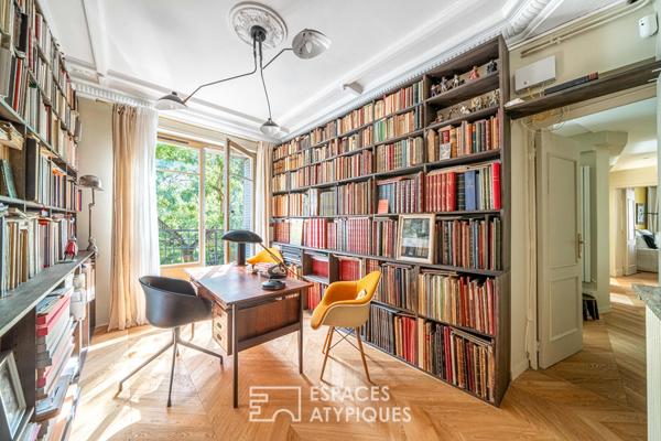 Appartement d’angle rénové par architecte avec balcon – Pernety