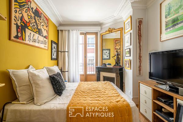 Appartement d’angle rénové par architecte avec balcon – Pernety