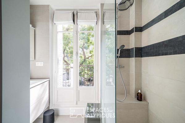 Appartement d’angle rénové par architecte avec balcon – Pernety