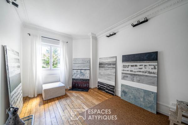 Appartement d’angle rénové par architecte avec balcon – Pernety