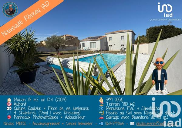 Maison à vendre 5 pièces 131 m² Aubord