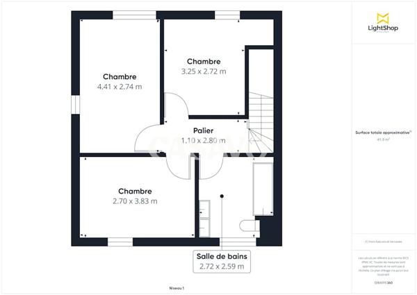 Vente Appartement 4 pièces de 86m² - 33440 Ambarès-et-Lagrave
