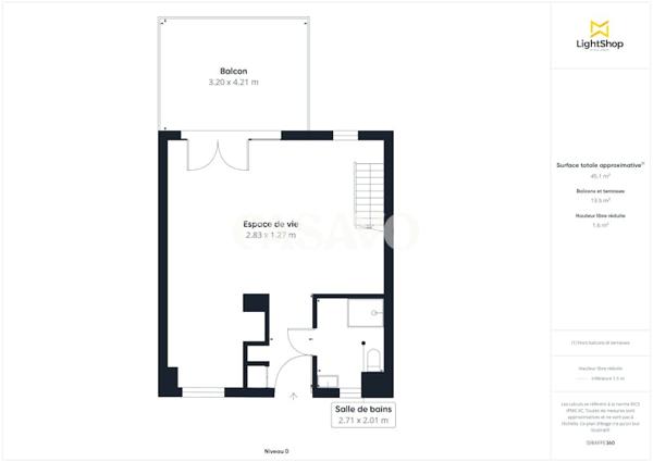 Vente Appartement 4 pièces de 86m² - 33440 Ambarès-et-Lagrave