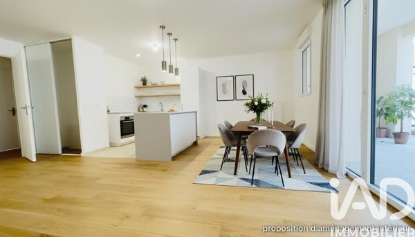 Appartement à vendre 3 pièces 65 m² Le Plessis-Robinson