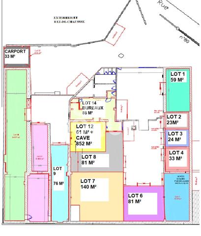 ENTREPOT LOT 14 Calais 86m²
