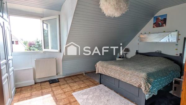 Maison au calme 78m² 2 garages - potentiel locatif