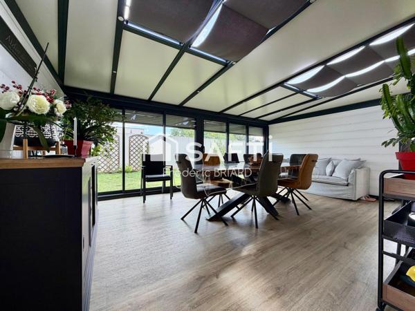 Maison 179m2, 4ch, terrain divisible 1268m2