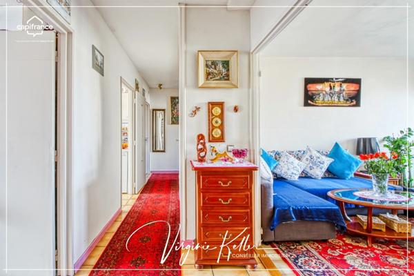 Appartement 3 pièces 67 m² à vendre au calme à BISCHHEIM (67) - Lumineux - Cave