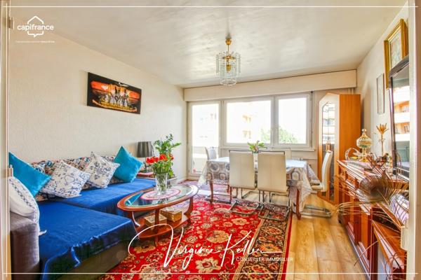 Appartement 3 pièces 67 m² à vendre au calme à BISCHHEIM (67) - Lumineux - Cave