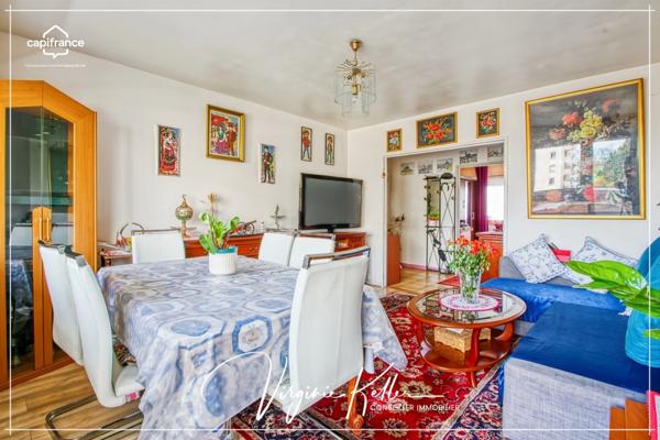 Appartement 3 pièces 67 m² à vendre au calme à BISCHHEIM (67) - Lumineux - Cave