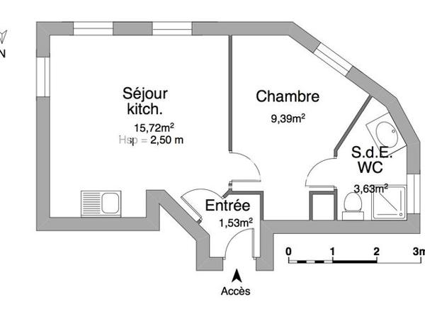 Location Appartement 2 pièces 30.27 m² - 21 AVENUE JEAN ZAY Orleans 45000