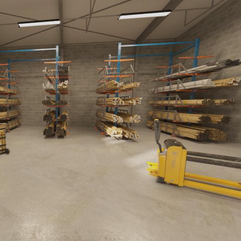 Entrepôt de 2630 m2