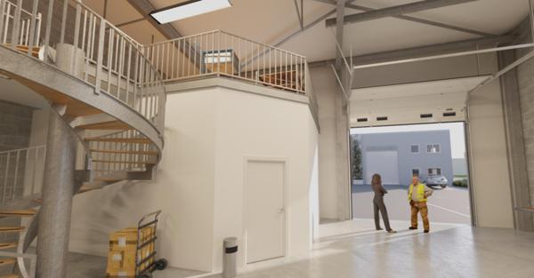 Entrepôt de 2630 m2