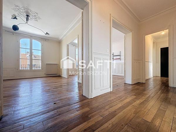 A VENDRE - SECTEUR JEAN JAURES/ CERNAY-  APPARTEMENT DE TYPE 4 - CHARME DE L'ANCIEN