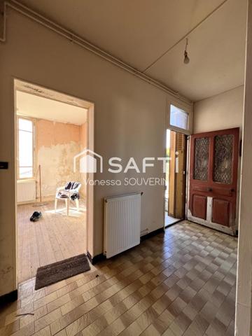 Maison T4 indépendante avec jardin clos à rénover