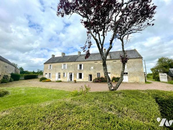 Authentique corps de ferme en pierre à rénover – À seulement 10 minutes de Bayeux