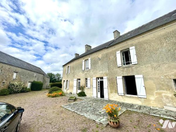 Authentique corps de ferme en pierre à rénover – À seulement 10 minutes de Bayeux