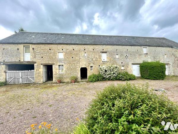 Authentique corps de ferme en pierre à rénover – À seulement 10 minutes de Bayeux