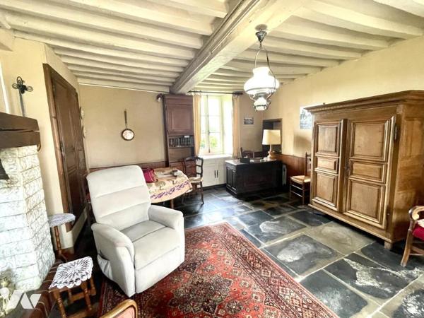 Authentique corps de ferme en pierre à rénover – À seulement 10 minutes de Bayeux