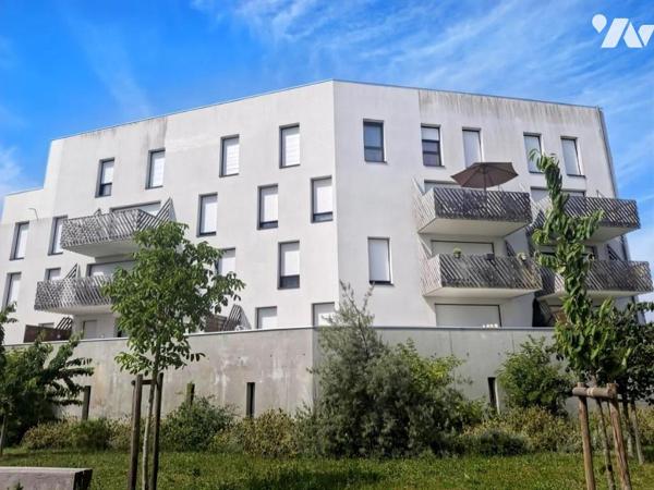 Couëron, appartement de Type 2 de 44 m2 dans une résidence récente.
