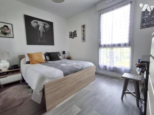 Couëron, appartement de Type 2 de 44 m2 dans une résidence récente.