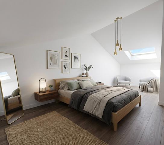 A vendre - Maison 2 chambres de 65 m² entièrement rénovée avec cour "Angers Mirabeau / Parc du Pin"