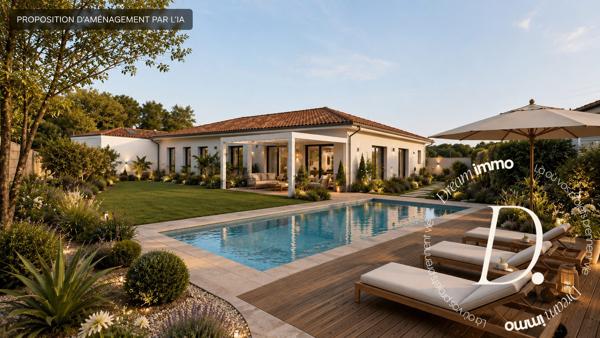 Maison contemporaine  de 2022 de 164 m² – 4 chambres