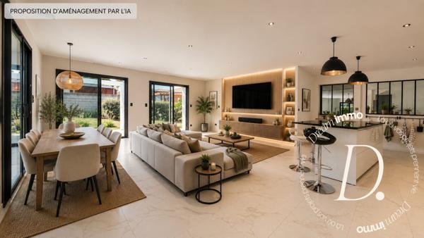 Maison contemporaine  de 2022 de 164 m² – 4 chambres