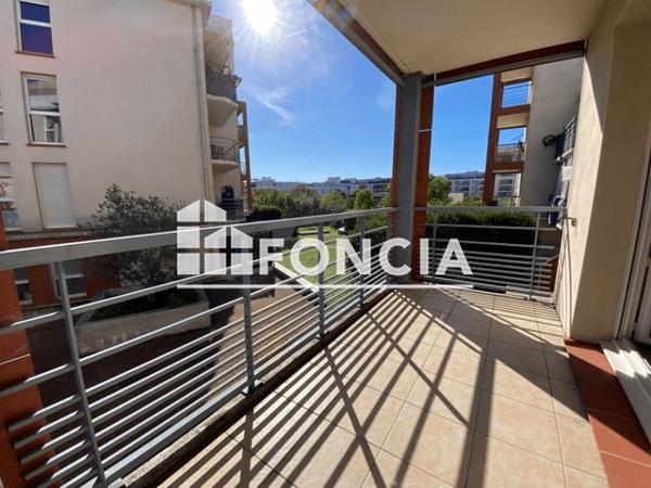 Location Appartement 3 pièces 67.08 m² - LES TERRASSES DE BORDEROUGE Toulouse 31200
