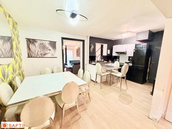 Maison à deux pas de la place Poterne avec garage et jardin /3 chambres