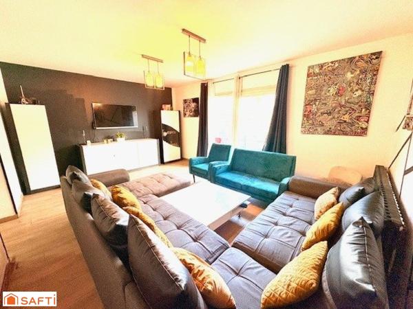 Maison à deux pas de la place Poterne avec garage et jardin /3 chambres