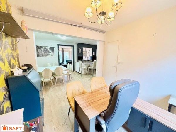 Maison à deux pas de la place Poterne avec garage et jardin /3 chambres