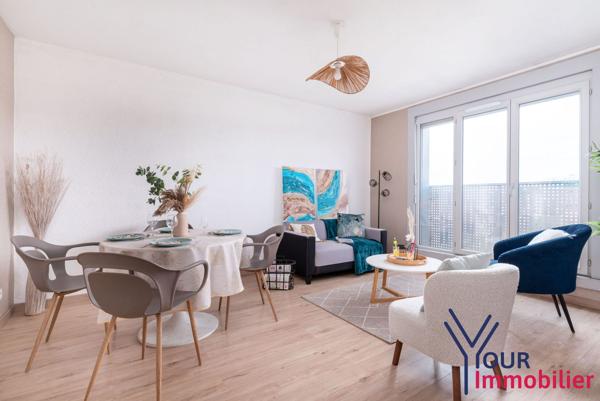 NOUVEAUTE A DECOUVRIR SANS TARDER –  T3 DE 65 m² À DECINES CENTRE- PROXIMITE TRAM