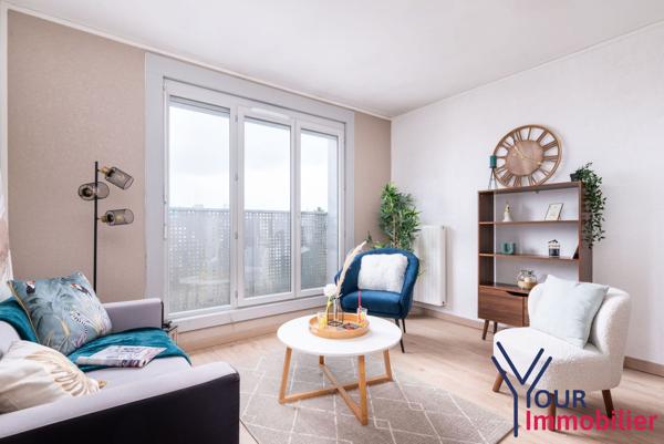 NOUVEAUTE A DECOUVRIR SANS TARDER –  T3 DE 65 m² À DECINES CENTRE- PROXIMITE TRAM
