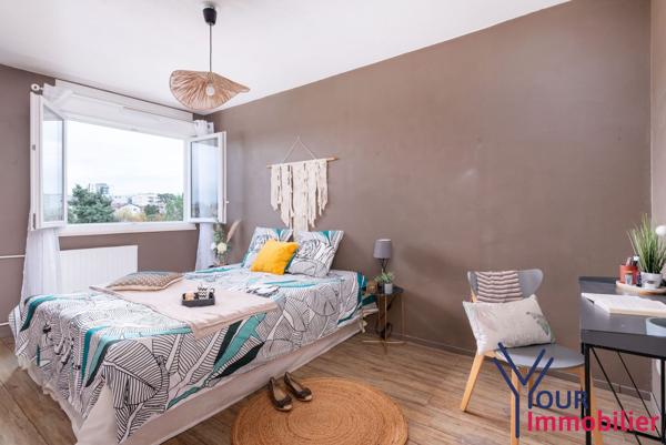 NOUVEAUTE A DECOUVRIR SANS TARDER –  T3 DE 65 m² À DECINES CENTRE- PROXIMITE TRAM