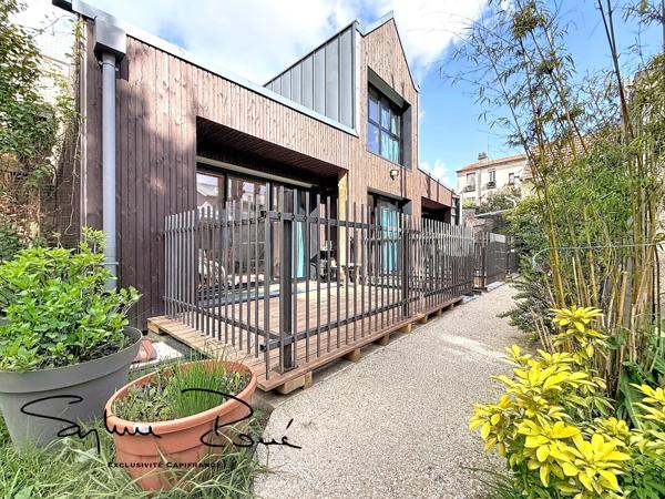 Maison à ossature bois de 180 m2 à vendre 6 pièces à 5 minutes de MONTROUGE en limite d'ARCUEIL CACHAN - GRANGE ORY