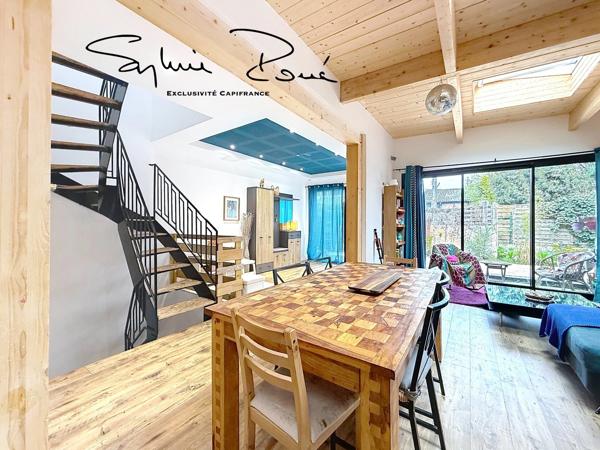 Maison à ossature bois de 180 m2 à vendre 6 pièces à 5 minutes de MONTROUGE en limite d'ARCUEIL CACHAN - GRANGE ORY