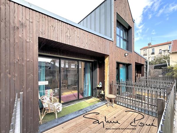 Maison à ossature bois de 180 m2 à vendre 6 pièces à 5 minutes de MONTROUGE en limite d'ARCUEIL CACHAN - GRANGE ORY