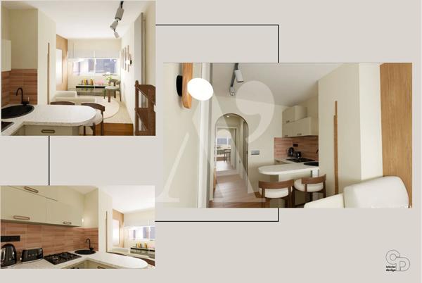 Architecture résidentielle - 1960 - studio avec vue océan - Sous Offre - Biarritz
